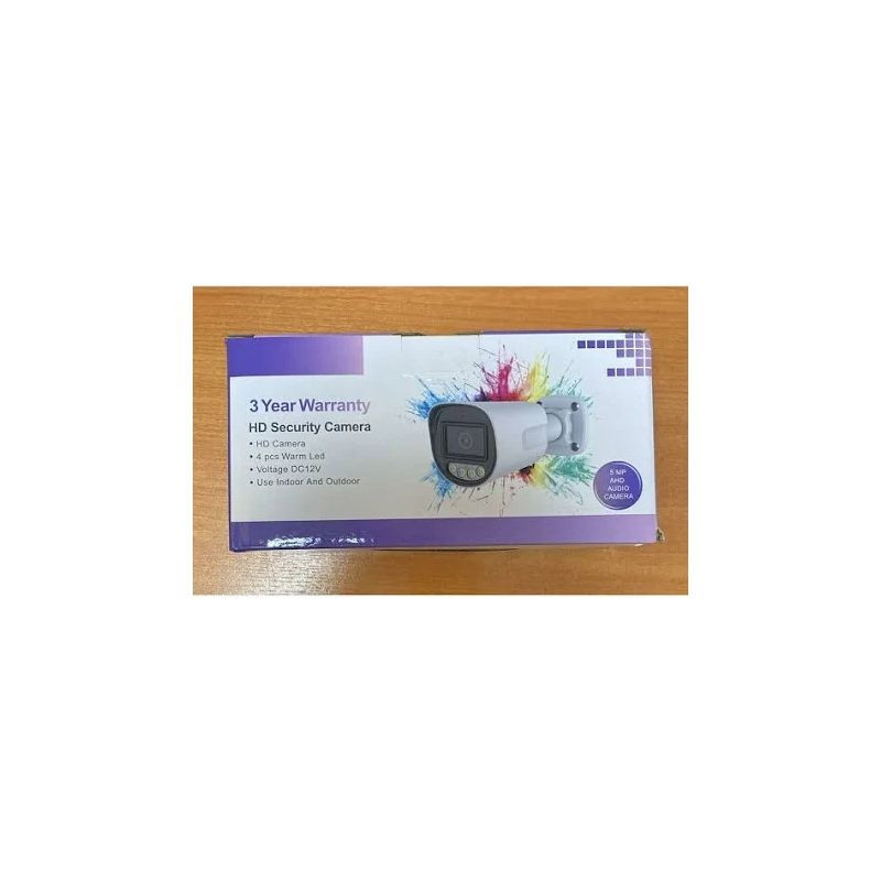 Ztech ZR-2050 5mp Ahd Fullcolor Sesli 2.8mm Bullet Dış Mekan Kamera