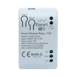 FONRİ WF3-TM4-0201-02 WIFI KABLOSUZ AKILLI RÖLE - TEK KANAL