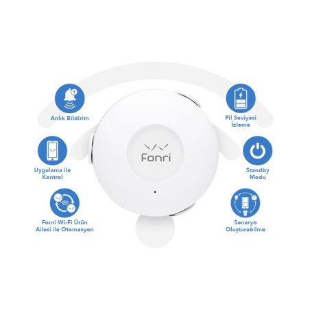 Fonri Wi-Fi Akıllı Su Baskını Sensörü