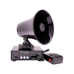 MAGICVOICE MV-800 KAYIT SİREN MİNİ PAZARCI ANFİ SETİ MIKNATISLI (ANFİ+HOPARLÖR+MİKROFON)