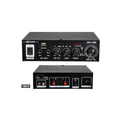 Nwork Anfi 100W Usb/sd/mp3 220/12V Stereo Bluetooth Nwork AV-100