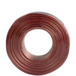 2X1.0 ŞEFFAF 100 METRE HOPARLÖR KABLOSU MAGICVOICE